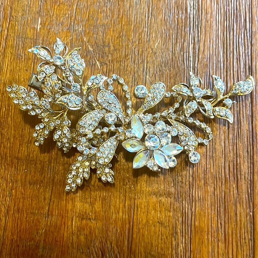 Crystal Bridal Hair Clip. Limited edition!
